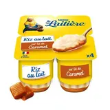 La laitière Riz au lait sur lit de caramel, 4x115g