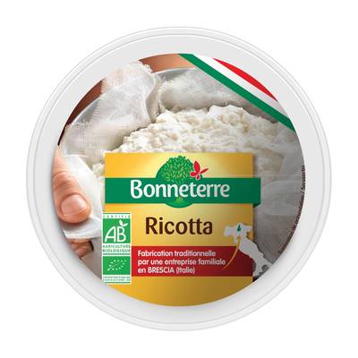 Bonneterre Ricotta Bio, 250g