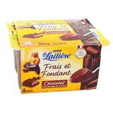 La laitière Frais et Fondant Chocolat, 4x115g