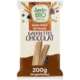Fine gaufrette fourré chocolat BIO, Jardin Bio  (200 g)