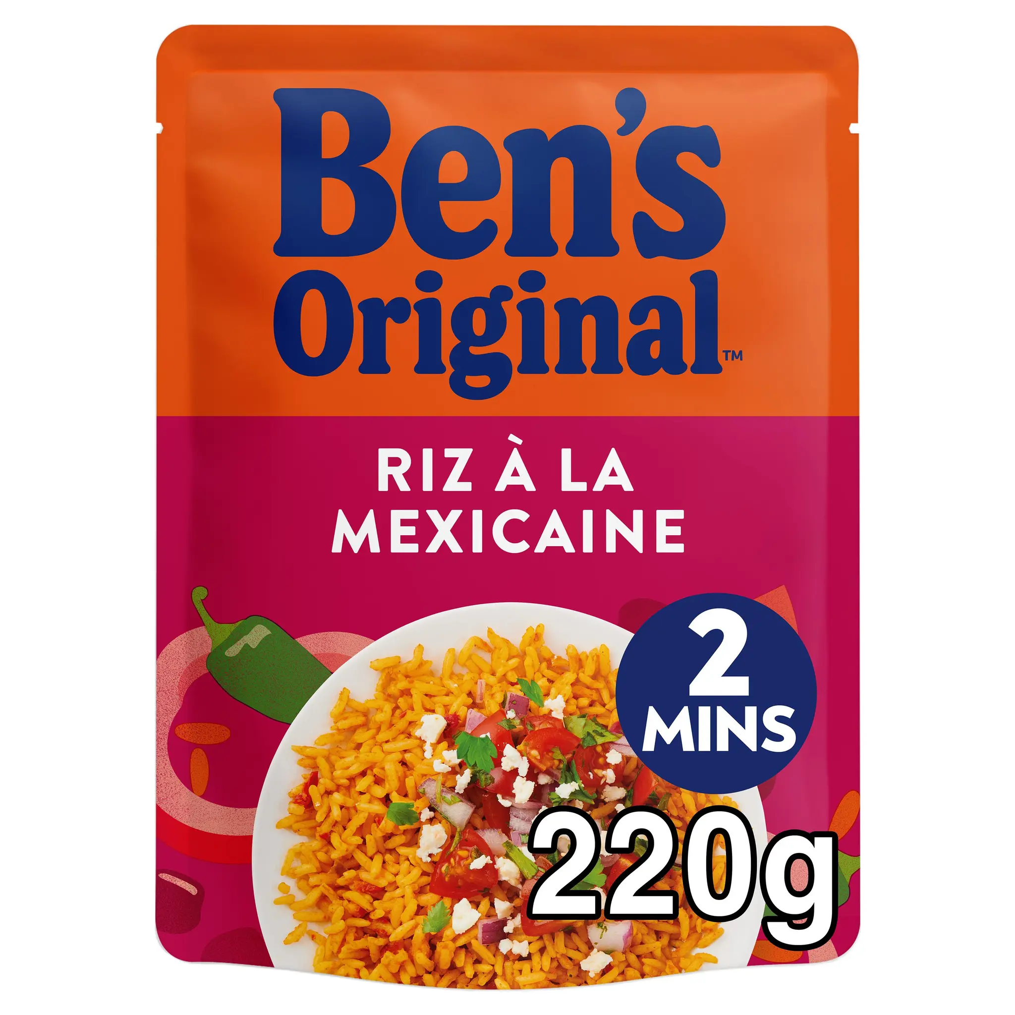 BEN'S ORIGINAL Riz à la mexicaine sachet express