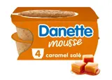 Danette Mousse Caramel au beurre salé (4 x 60 g)