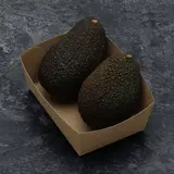 Avocat Hass, BIO, calibre 18, Pérou, barquette 2 fruits