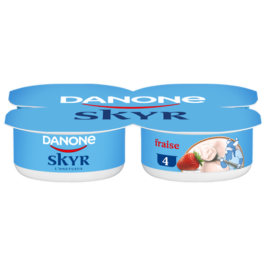 Skyr à la fraise DANONE 4x100g
