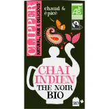 CLIPPER Thé noir chaï indien aux épices bio