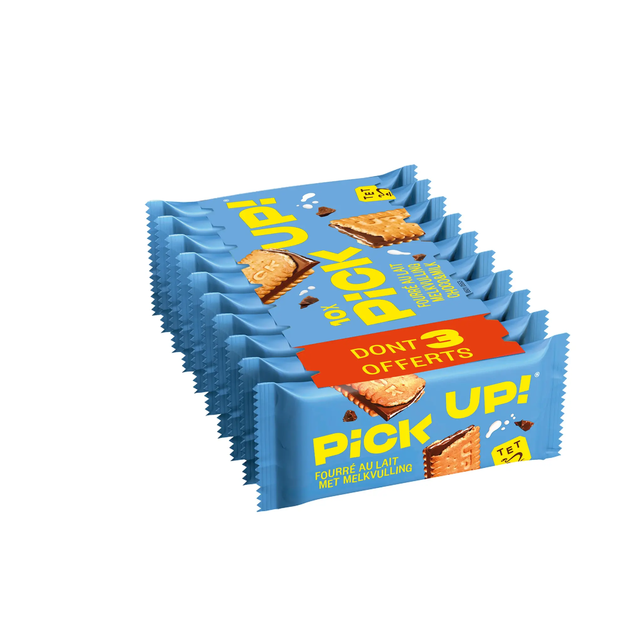 BAHLSEN Pick Up ! Biscuits fourrés au chocolat au lait