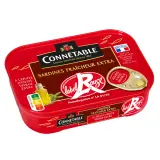 CONNETABLE Sardines à l'ancienne à l'huile d'olive vierge extra Label Rouge