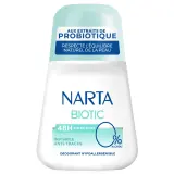 NARTA Biotic Déodorant bille 48H invisible anti-traces