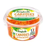 Bonduelle Carottes Râpées au Citron de Sicile, 180g