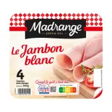 MADRANGE Le jambon blanc sans couenne
