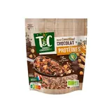 Terres et Céréales Bio Céréales muesli croustillant protéiné chocolat sans huile de palme Bio, 500g