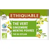 Thé Vert Tonique Ceylan Bio ETHIQUABLE
