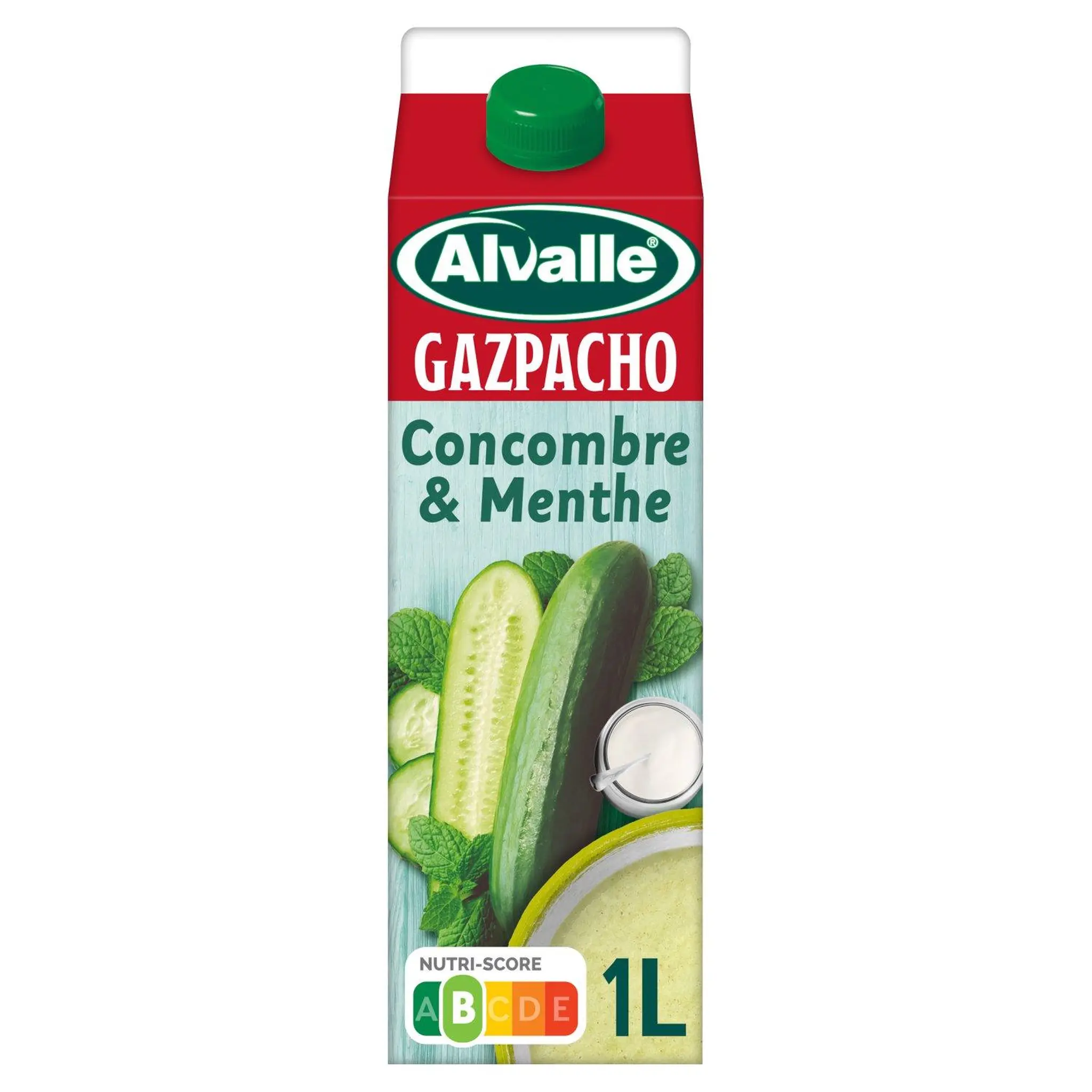ALVALLE Gazpacho concombre et menthe