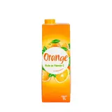 Boisson à l'orange brique
