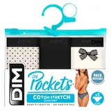 Dim Slip pocket coton 44/46, 3 slips