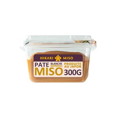 Hikari Miso Pâte de Miso - Pâte de soja fermentée, non pasteurisée en pot, 300g