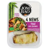 Jom Bao Nems thaï aux légumes bio, 4 pièces - 200g