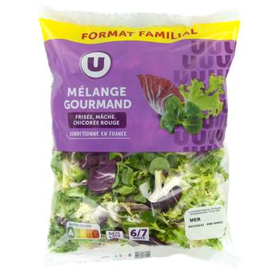 Salade mélange gourmand, U (320 g)