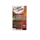 Coloration Permanente 10R Rouge Flamboyant Sans Ammoniaque Color et Soin 3 CHENES