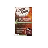Coloration Permanente 7M Blond Acajou Sans Ammoniaque Color et Soin 3 CHENES