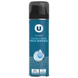 Mousse à raser homme peaux sensibles atomiseur 250ml