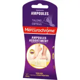 MERCUROCHROME Pansements ampoules assortiment