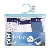 Dim Slip Pocket Coton x3, Taille 8 ans