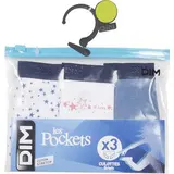 Dim Slip Pocket Coton x3, Taille  10 ans