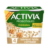 Yaourts céréales bifidus noix ACTIVIA - 4x120g