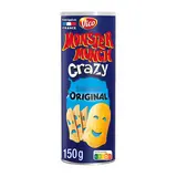 Chips tuiles apéritif original goût salé MONSTER MUNCH CRAZY 150g