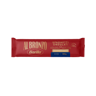 Pâtes spaghetti ondulati albronzo BARILLA 500g