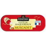 Connetable Filets de Maquereaux au Muscadet et aux Aromates en conserve, 151g