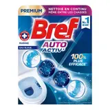 Bref Bloc WC Marine Eau Bleu Auto Activ' Premium, 1 bloc