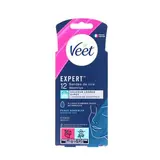 Veet Bandes de Cire Visage Peaux Sensibles, 12 pièces