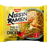 NISSIN Soupe aux nouilles instantanée sachet saveur poulet rôti