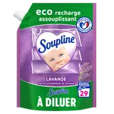 Adoucissant à diluer Lavande SOUPLINE, recharge doypack 600ml