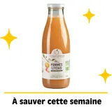 Jus de pommes litchis bio