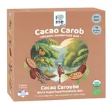 Barre cacao caroube protéinée bio