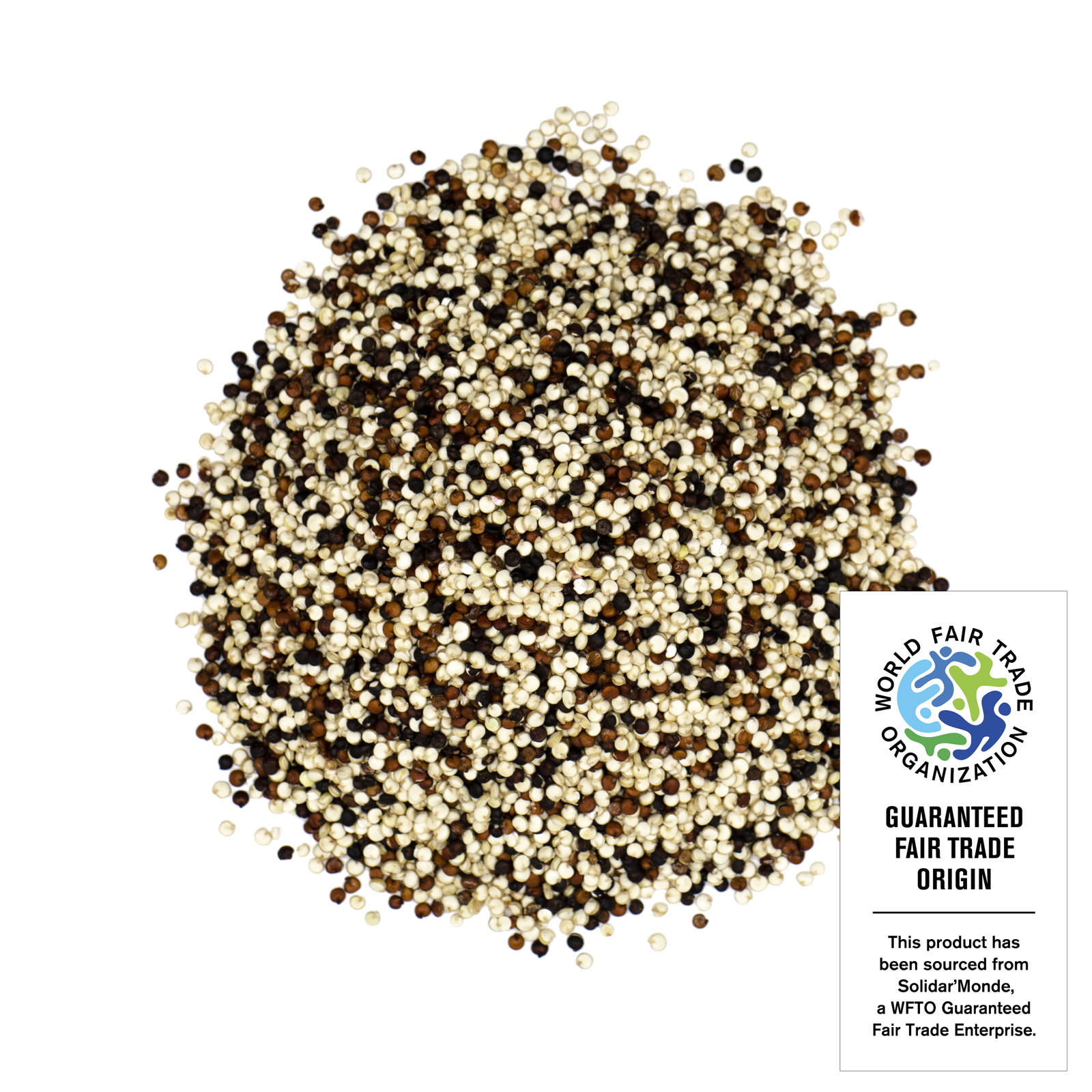 Quinoa tricolore bio équitable en sachet kraft