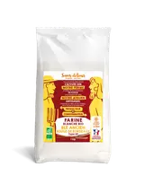 Farine de blés anciens blanche T65 bio