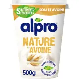 ALPRO Dessert végétal nature au soja et à l'avoine