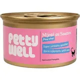 Petty Well Boîte Pâtée Saumon sans céréales pour chat, 85g
