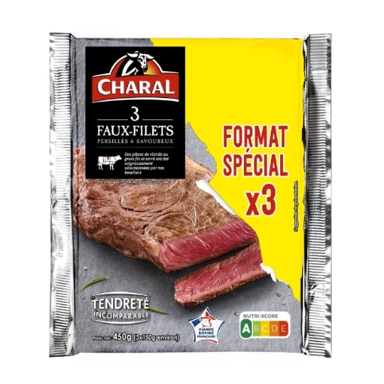Viande Bovine : Faux Filet CHARAL