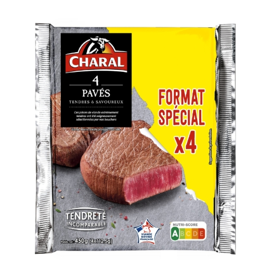 Viande Bovine : Pavé CHARAL