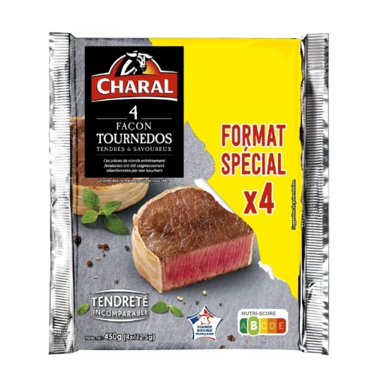Viande Bovine Façon Tournedos CHARAL