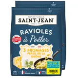 Pate fraiche ravioles a poêler au 3 fromages persil de la Drome   SAINT JEAN
