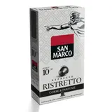 Café En Capsules Espresso Ristretto Intensité 10/10 SAN MARCO