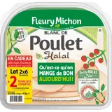 FLEURY MICHON Blanc de poulet halal + boite fraicheur