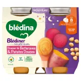 BLEDINA Blédiner petit pot betteraves et patates douces dès 8 mois