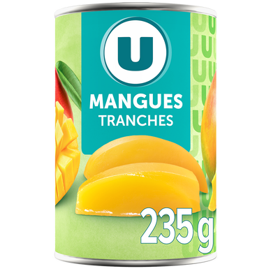 Mangues en tranches 235g